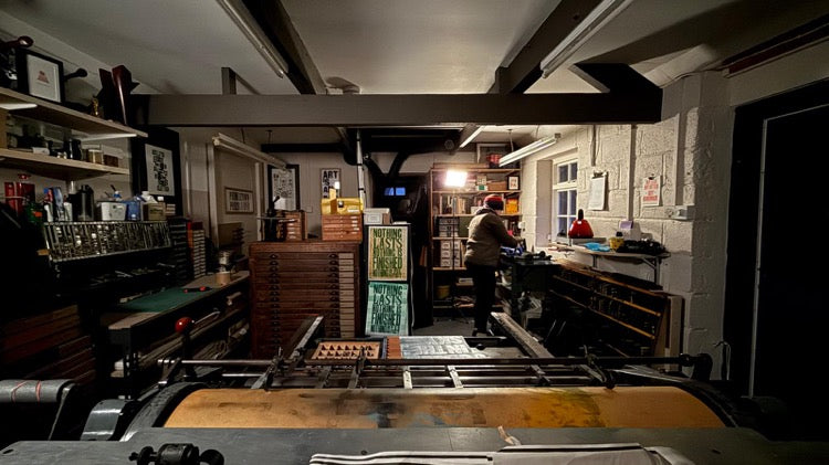 Create Your Perfect Notebook: A Full-Day Letterpress Workshop in Devon, England
