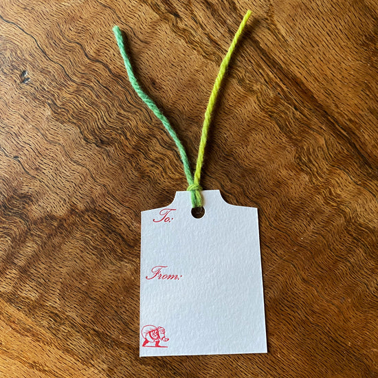 Gift tags - from Santa