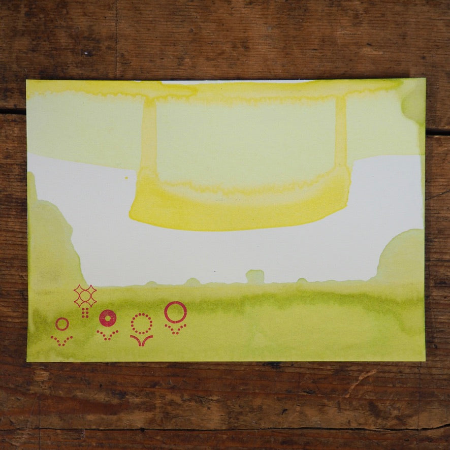 Gorse Sunshine - Dartmoor foraged cards