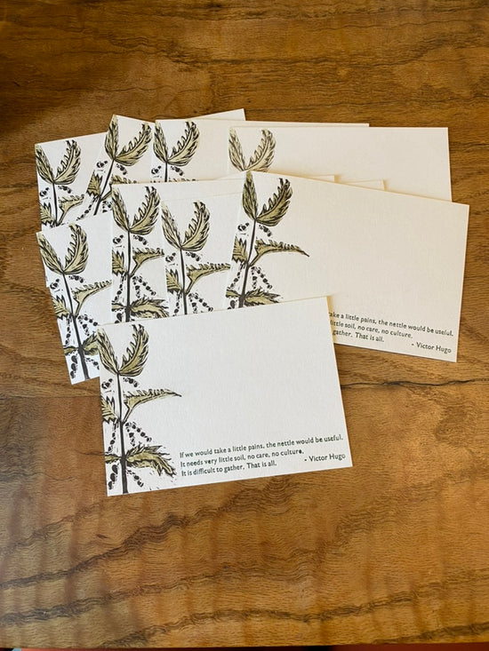 Nettle Gift Set - Dartmoor foraged cards