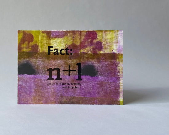 n+1 - mini poster
