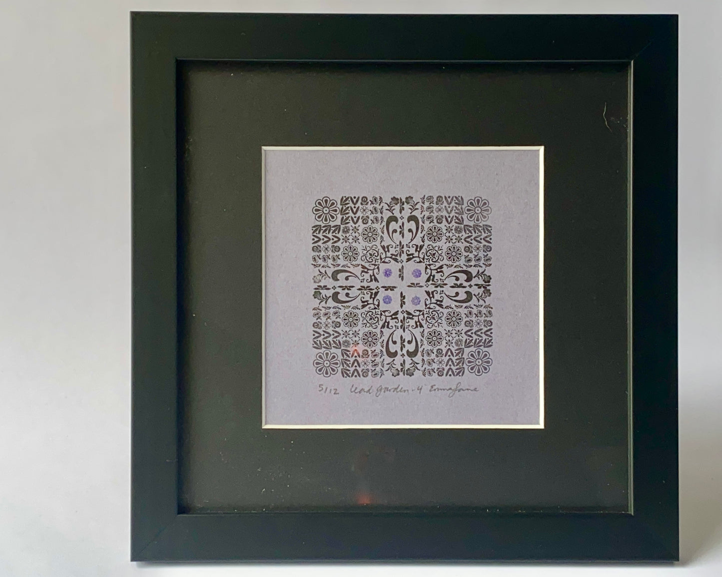 Lead garden 4 - framed poster