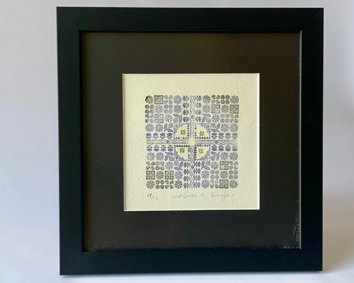 Lead garden 1 - framed poster