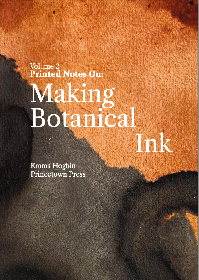 Printed Notes On: Making Botanical Ink — Volume 2 – Princetown Press